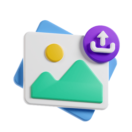 Uploading an image by drag and drop